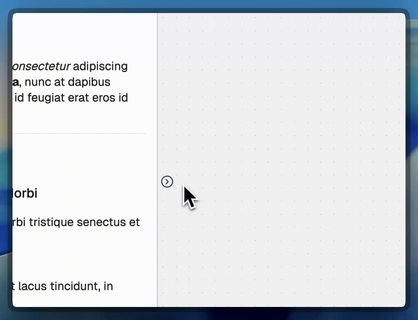 Quick add node by dragging from connector