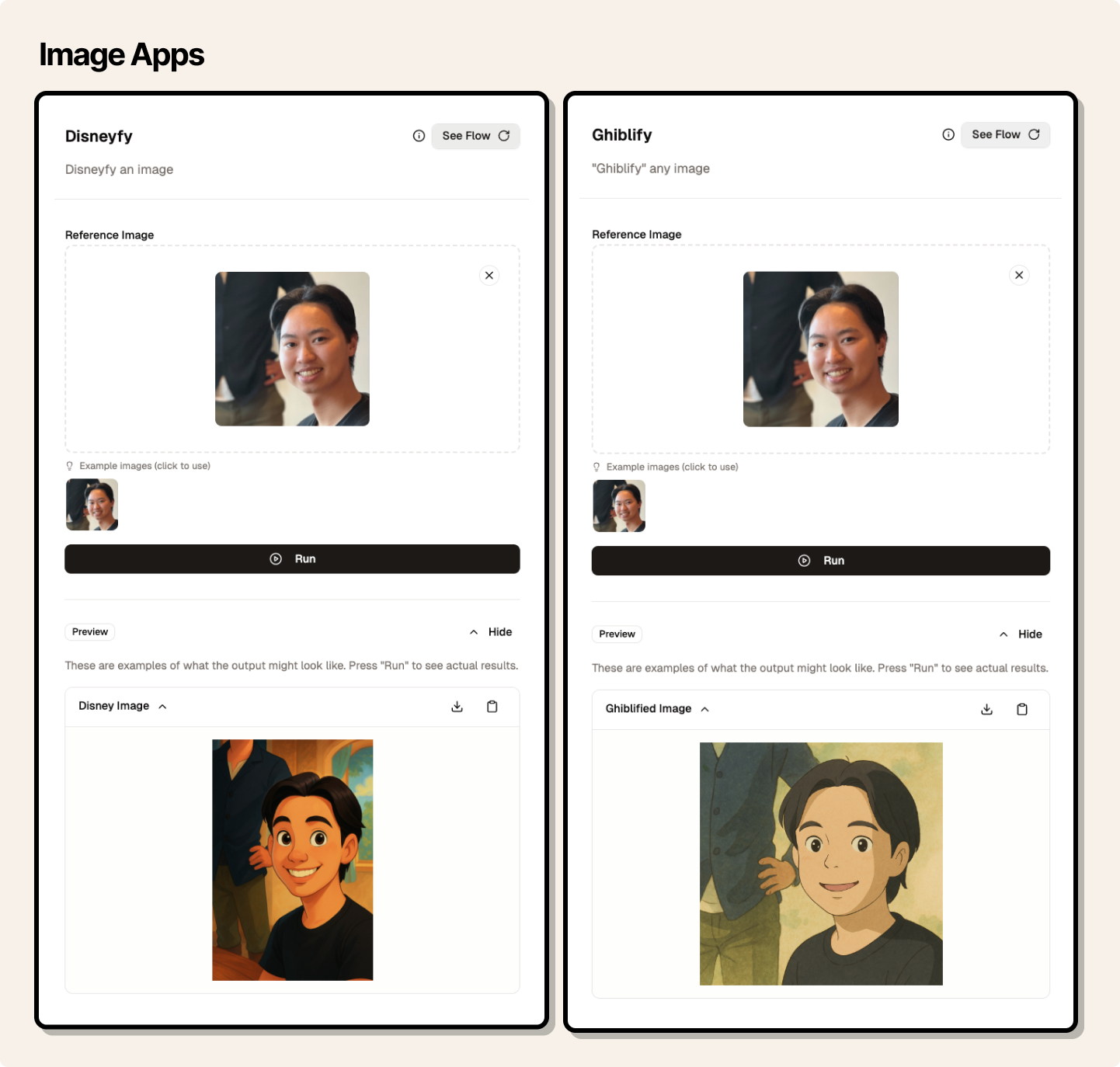 Image App Example