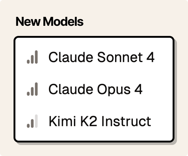 New AI Models