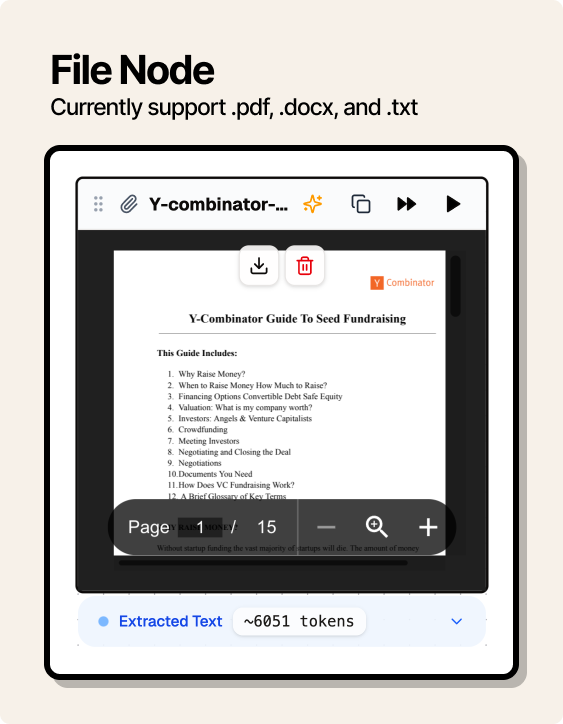 File Document Support